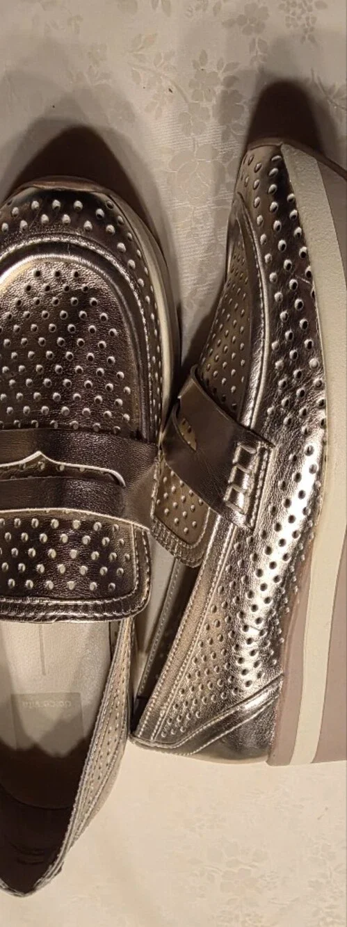 Beauiful Metallic Platform Shoe